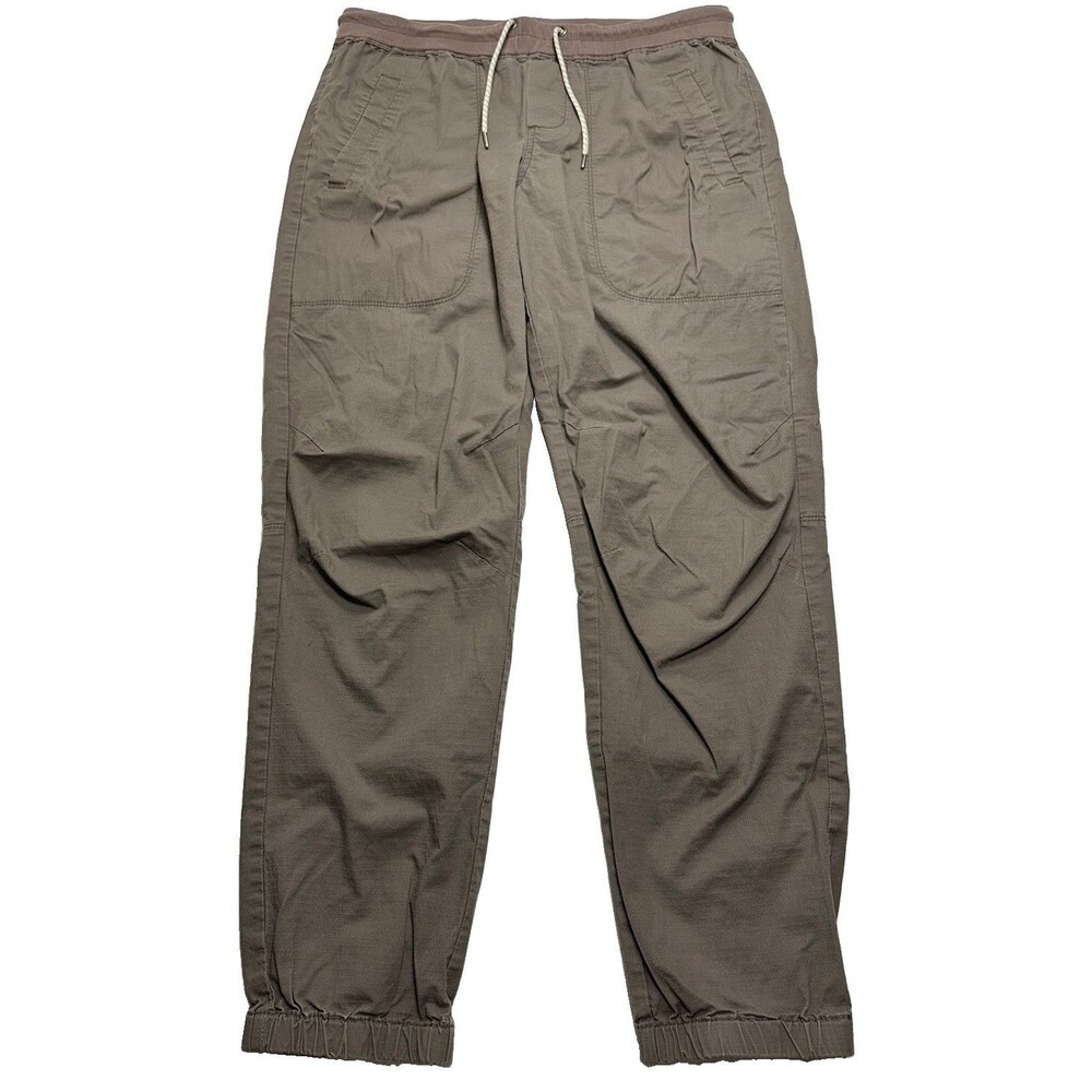 Men's Vuori Ripstop Traveler Jogger Pants 29" Size M/L Brown